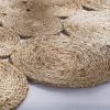 SAFAVIEH Natural Fiber Collection Area Rug – 3′ Round, Natural, Handmade Boho Charm Farmhouse Jute, Ideal for High Traffic Areas in Living Room, Bedroom (NF363A)(Natural)