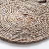 SAFAVIEH Natural Fiber Collection Area Rug – 3′ Round, Natural, Handmade Boho Charm Farmhouse Jute, Ideal for High Traffic Areas in Living Room, Bedroom (NF363A)(Grey)