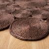 SAFAVIEH Natural Fiber Collection Area Rug – 3′ Round, Natural, Handmade Boho Charm Farmhouse Jute, Ideal for High Traffic Areas in Living Room, Bedroom (NF363A)(Brown)