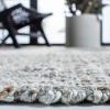 SAFAVIEH Natural Fiber Collection Area Rug – 5′ x 8′, Green & Grey, Handmade Farmhouse Jute, Ideal for High Traffic Areas in Living Room, Bedroom (NF730B)(Grey)
