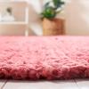 SAFAVIEH Natural Fiber Collection Area Rug – 5′ x 8′, Green & Grey, Handmade Farmhouse Jute, Ideal for High Traffic Areas in Living Room, Bedroom (NF730B)(Red)