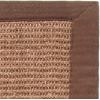 SAFAVIEH Natural Fiber Collection Area Rug – 5′ x 8′, Marble & Grey, Border Sisal Design, Easy Care, Ideal for High Traffic Areas in Living Room, Bedroom (NF441B)(Brown)