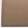 SAFAVIEH Natural Fiber Collection Area Rug – 5′ x 8′, Marble & Grey, Border Sisal Design, Easy Care, Ideal for High Traffic Areas in Living Room, Bedroom (NF441B)(Brown)