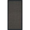 SAFAVIEH Natural Fiber Collection Area Rug – 5′ x 8′, Marble & Grey, Border Sisal Design, Easy Care, Ideal for High Traffic Areas in Living Room, Bedroom (NF441B)(Charcoal)