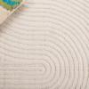 SAFAVIEH South Hampton Collection 8′ x 10′ Beige SHA301B Handmade Abstract Wool Area Rug(Ivory)