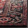 SAFAVIEH Vintage Hamadan Collection Area Rug – 8′ x 10′, Red & Multi, Oriental Traditional Persian Design, Non-Shedding & Easy Care, Ideal for High Traffic Areas in Living Room, Bedroom (VTH215A)(Red/Multi)