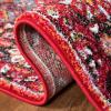 SAFAVIEH Vintage Hamadan Collection Area Rug – 8′ x 10′, Red & Multi, Oriental Traditional Persian Design, Non-Shedding & Easy Care, Ideal for High Traffic Areas in Living Room, Bedroom (VTH222A)(Red/Multi)