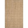 SAFAVIEH Area Rug 5×8 – Natural Fiber Collection – Natural Brown, Handmade Jute & Coir, Farmhouse Style, Chunky Textured Thick Pile (NF747A)(Natural)
