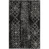 SAFAVIEH Area Rug 8×10 – Adirondack Collection – Large – Black & Silver, Moroccan Boho Design, Non-Shedding & Easy Cleaning, Ideal for Living Room, Bedroom, Office, Dining Space (ADR111C)(Black/Silver)