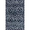 SAFAVIEH Area Rug 8×10 – Adirondack Collection – Large – Ivory & Light Blue, Geometric Trellis Pattern, Non-Shedding & Easy Cleaning, Ideal for Living Room, Bedroom, Office, Dining Space (ADR131T)(Navy/Ivory)