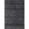 SAFAVIEH Area Rug 8×10 – Adirondack Collection – Large – Ivory & Light Blue, Geometric Trellis Pattern, Non-Shedding & Easy Cleaning, Ideal for Living Room, Bedroom, Office, Dining Space (ADR131T)(Dark Grey/Grey)