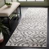 SAFAVIEH Area Rug 8×10 – Adirondack Collection – Large – Ivory & Light Blue, Geometric Trellis Pattern, Non-Shedding & Easy Cleaning, Ideal for Living Room, Bedroom, Office, Dining Space (ADR131T)(Ivory/Dark Green)