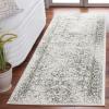 SAFAVIEH Area Rug 8×10 – Adirondack Collection – Large – Ivory & Silver, Distressed Vintage Floral Design, Non-Shedding & Easy to Clean, Ideal for Living Room, Bedroom, Dining Space (ADR109C)(Ivory/Dark Green)