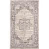 SAFAVIEH Area Rug 8×10 – Brentwood Collection – Large – Navy & Cream, Medallion Distressed Design, Non-Shedding & Easy Cleaning, Ideal for Living Room, Bedroom, Dining Space (BNT865N)(Cream/Grey)