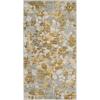 SAFAVIEH Area Rug 8×10 – Evoke Collection – Large – Grey & Gold, Floral Design, Non-Shedding & Easy Cleaning, Ideal for Living Room, Bedroom, Office, Dining Space (EVK236P)(Grey/Gold)