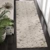 SAFAVIEH Area Rug 8×10 – Florida Shag Collection – Large – Cream & Beige, Scroll Design, Non-Shedding & Easy Cleaning, Plush Thick Pile, Ideal for Living Room, Bedroom, Dining Space (SG470-1113)(Cream/Beige)