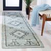 SAFAVIEH Area Rug 8×10 – Kilim Collection – Large – Grey & Black, Handmade Flat Weave Jute, Ideal for Living Room, Bedroom, Office, Dining Space (KLM762F)(Blue/Black)