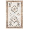 SAFAVIEH Area Rug 8×10 – Kilim Collection – Large – Grey & Black, Handmade Flat Weave Jute, Ideal for Living Room, Bedroom, Office, Dining Space (KLM762F)(Ivory/Black)