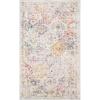 SAFAVIEH Area Rug 8×10 – Madison Collection – Large – Cream & Multi, Boho Chic Distressed Design, Non-Shedding & Easy Cleaning, Ideal for Living Room, Bedroom, Office, Dining Space (MAD611B)(Grey/Gold)