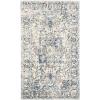 SAFAVIEH Area Rug 8×10 – Madison Collection – Large – Cream & Navy, Snowflake Medallion Distressed Design, Non-Shedding & Easy Cleaning, Ideal for Living Room, Bedroom, Office, Dining Space (MAD603D)(Grey/Ivory)