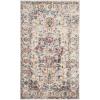 SAFAVIEH Area Rug 8×10 – Madison Collection – Large – Cream & Navy, Snowflake Medallion Distressed Design, Non-Shedding & Easy Cleaning, Ideal for Living Room, Bedroom, Office, Dining Space (MAD603D)(Fuchsia/Ivory)
