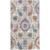 SAFAVIEH Area Rug 8×10 – Madison Collection – Large – Cream & Turquoise, Boho Chic Glam Paisley Design, Non-Shedding & Easy Cleaning, Ideal for Living Room, Bedroom, Office, Dining Space (MAD600E)(Cream/Multi)