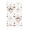 SAFAVIEH Area Rug 8×10 – Moroccan Tassel Shag Collection – Large – Ivory & Brown, Non-Shedding & Easy to Clean, Plush High-Low Texture, Ideal for Living Room, Bedroom, Dining Space (MTS688A)(Ivory/Brown)