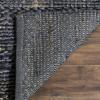 SAFAVIEH Area Rug 8×10 – Natural Fiber Collection – Large – Bleach, Handmade Jute, Braided Woven Design, Ideal for Living Room, Bedroom (NF212D)(Grey)