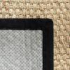 SAFAVIEH Area Rug 8×10 – Natural Fiber Collection – Large – Natural & Beige, Seagrass, Basketweave Pattern (NF114A)(Natural/Black)