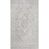 SAFAVIEH Area Rug 8×10 – Reflection Collection – Large – Light Grey & Cream, Non-Shedding & Easy Cleaning, Ideal for Living Room, Bedroom, Dining Space (RFT668G)(Light Grey/Cream)