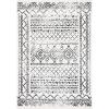 SAFAVIEH Area Rug 8×10 – Tulum Collection – Large – Ivory & Black, Moroccan Boho Distressed Design, Non-Shedding & Easy to Clean, Ideal for Living Room, Bedroom, Dining Space (TUL268D)(Ivory/Black)