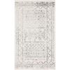 SAFAVIEH Area Rug 8×10 – Tulum Collection – Large – Ivory & Black, Moroccan Boho Distressed Design, Non-Shedding & Easy to Clean, Ideal for Living Room, Bedroom, Dining Space (TUL268D)(Ivory/Grey)