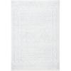 SAFAVIEH Area Rug 8×10 – Tulum Collection – Large – Ivory & Black, Moroccan Boho Distressed Design, Non-Shedding & Easy to Clean, Ideal for Living Room, Bedroom, Dining Space (TUL268D)(Ivory/Light Grey)