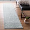 SAFAVIEH Area Rug 8×10 – Tulum Collection – Large – Ivory & Black, Moroccan Boho Distressed Design, Non-Shedding & Easy to Clean, Ideal for Living Room, Bedroom, Dining Space (TUL268D)(Light Grey/Ivory)