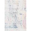 SAFAVIEH Area Rug 8×10 – Tulum Collection – Large – Navy & Ivory, Moroccan Boho Distressed Design, Non-Shedding & Easy to Clean, Ideal for Living Room, Bedroom, Dining Space (TUL270N)(Ivory/Blue)