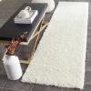 SAFAVIEH Athens Shag Collection Area Rug – 5’1″ x 7’6″, Dark Grey, Non-Shedding & Easy to Clean, Ideal for Living Room, Bedroom, Dining Space (SGA119C)(Off White)