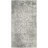 SAFAVIEH Evoke Collection Area Rug – 5’1″ x 7’6″, Blue & Ivory, Distressed Design, Non-Shedding & Easy to Clean, Ideal for Living Room, Bedroom, Dining Space (EVK256C)(Grey/Ivory)