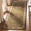 SAFAVIEH Lyndhurst Collection Area Rug – 8′ x 11′, Black & Ivory, Traditional Oriental Design, Non-Shedding & Easy Care, Ideal for High Traffic Areas in Living Room, Bedroom (LNH329A)(Sage/Ivory)