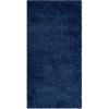 SAFAVIEH Milan Shag Collection Area Rug – 5’1″ x 8′, Aqua Blue, Solid Design, Non-Shedding & Easy to Clean, Plush Thick Pile, Ideal for Living Room, Bedroom (SG180-6060)(Navy)