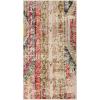 SAFAVIEH Monaco Collection Area Rug – 5’1″ x 7’7″, Multi, Boho Chic Tribal Distressed Design, Non-Shedding & Easy Care, Ideal for High Traffic Areas in Living Room, Bedroom (MNC222F)(Light Grey/Multi)