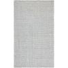 SAFAVIEH Natural Fiber Collection Area Rug – 5′ x 8′, Green & Grey, Handmade Farmhouse Jute, Ideal for High Traffic Areas in Living Room, Bedroom (NF730B)(Grey)