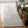 SAFAVIEH South Hampton Collection 8′ x 10′ Beige SHA301B Handmade Abstract Wool Area Rug(Pink/Blue)