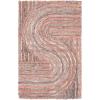 SAFAVIEH South Hampton Collection 8′ x 10′ Beige SHA301B Handmade Abstract Wool Area Rug(Rust)