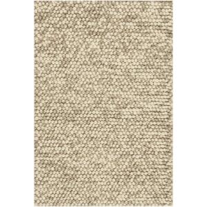 SAFAVIEH Area Rug 5×8 – Natura Collection – Ivory, Handmade Wool Blend, Textured Design, Ideal for Living Room, Bedroom, Dining Space (NAT620A)(Beige)