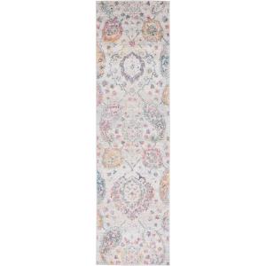 SAFAVIEH Area Rug 8×10 – Madison Collection – Large – Cream & Turquoise, Boho Chic Glam Paisley Design, Non-Shedding & Easy Cleaning, Ideal for Living Room, Bedroom, Office, Dining Space (MAD600E)(Grey/Gold)