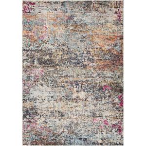 SAFAVIEH Area Rug 8×10 – Madison Collection – Large – Grey & Pink, Modern Abstract Design, Non-Shedding & Easy Cleaning, Ideal for Living Room, Bedroom, Office, Dining Space (MAD460A)(Black/Gold)