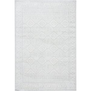 SAFAVIEH Area Rug 8×10 – Tulum Collection – Large – Ivory & Grey, Moroccan Boho Distressed Design, Non-Shedding & Easy to Clean, Ideal for Living Room, Bedroom, Dining Space (TUL264A)(Light Grey/Ivory)
