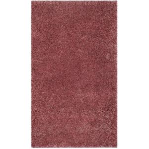 SAFAVIEH California Shag Collection Area Rug – 5’3′ x 7’6′, Beige, Non-Shedding & Easy to Clean, Ultra Plush Thick Pile, Ideal for Living Room, Bedroom, Dining Space (SG151-1313)(Rose)