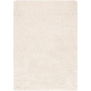 SAFAVIEH California Shag Collection Area Rug – 5’3′ x 7’6′, Beige, Non-Shedding & Easy to Clean, Ultra Plush Thick Pile, Ideal for Living Room, Bedroom, Dining Space (SG151-1313)(Ivory)