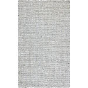 SAFAVIEH Natural Fiber Collection Area Rug – 5′ x 8′, Green & Grey, Handmade Farmhouse Jute, Ideal for High Traffic Areas in Living Room, Bedroom (NF730B)(Grey)
